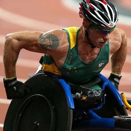 Male Paralympic Athlete