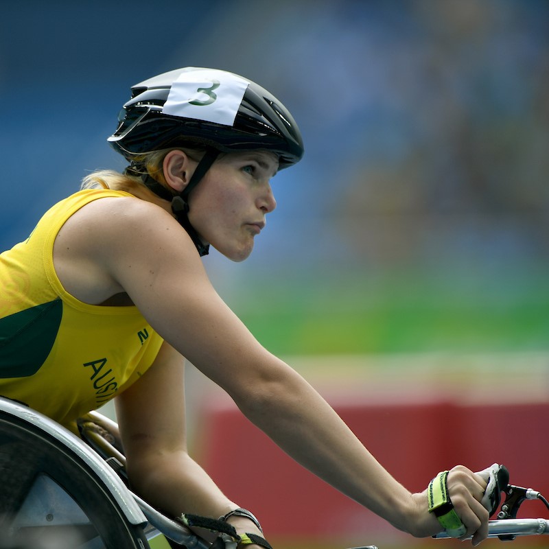 Female Paralympian