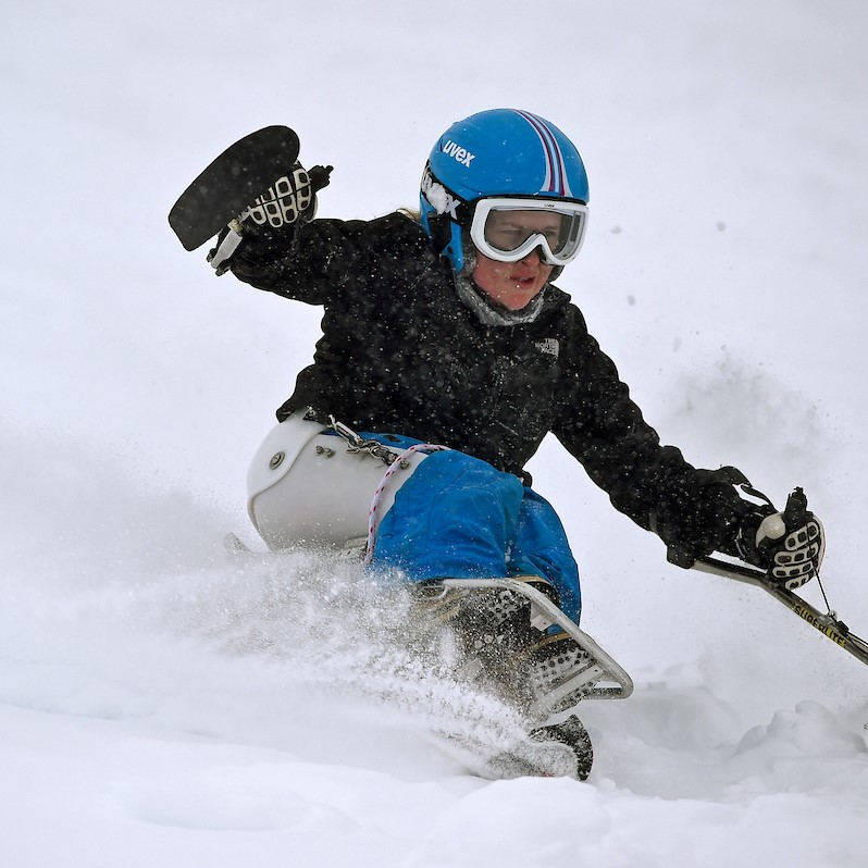 Tori Penderfast Para-alpine skiing in Pyeongchang 2018 Winter Paralympics