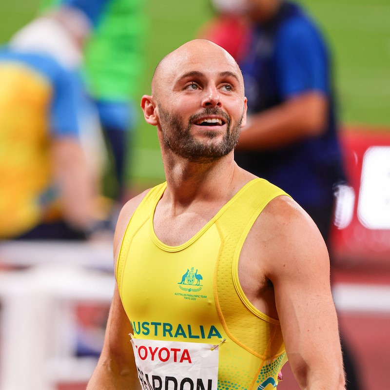 Male Para-athlete Scott Reardon representing the Australia