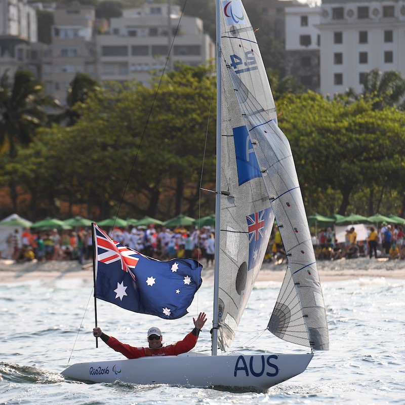 Male Paralympic Sailing