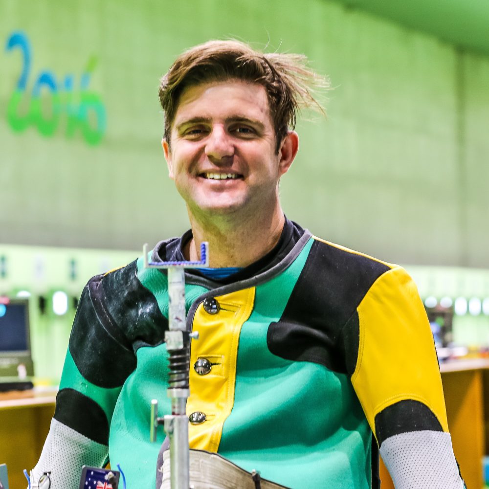 Male Paralympic Shooter Rio 2016 Games Luke Cain