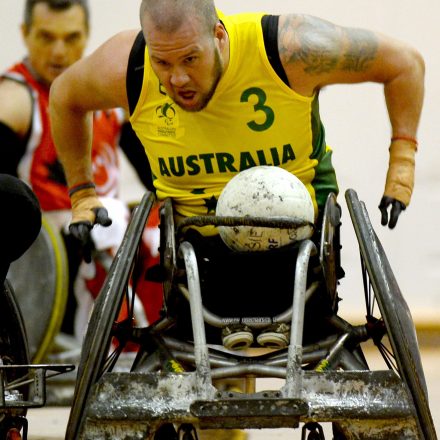 Australia’s silver lining at wheelchair rugby test event