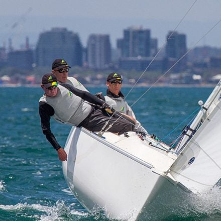 Racing kicks off at World Cup series opener Sailing World Cup Melbourne