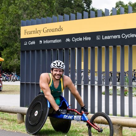 Kurt Fearnley honoured with naming of Centennial Park’s new visitor services hub