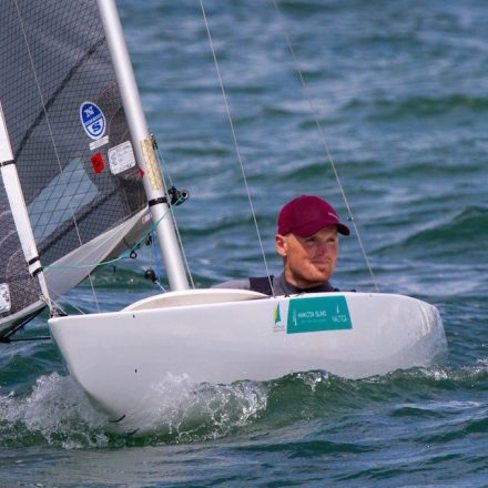 Matt Bugg wins gold at Sailing World Cup