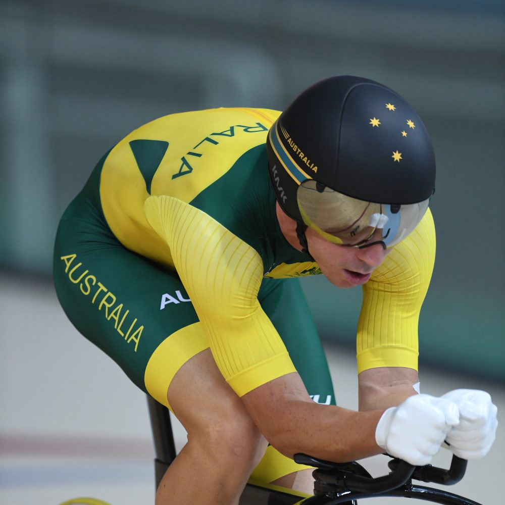 Male Para-Cyclist Kyle Bridgwood Competing in the Rio 2016 Paralympic Games