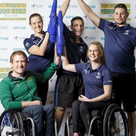 Optus urges Aussies to send a #High5 to the Paralympic Team