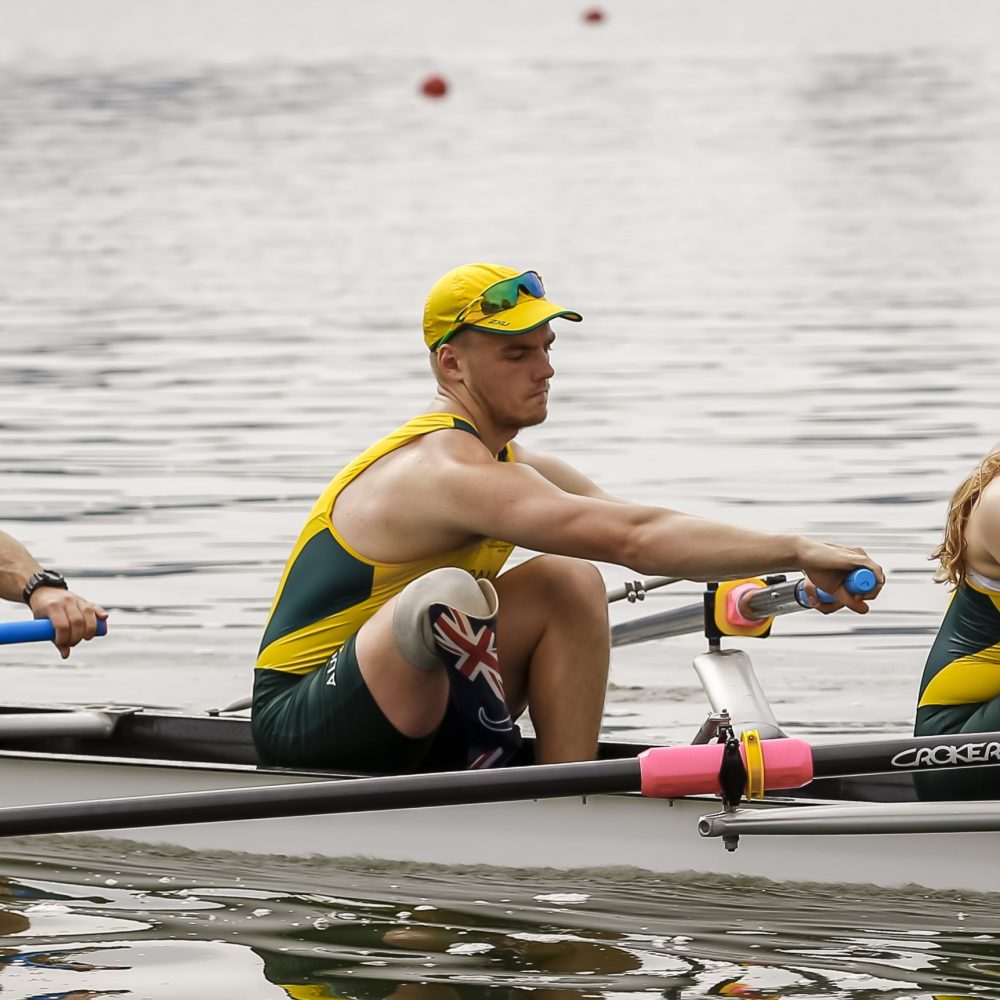 Male Para-Rower Jeremy McGrath