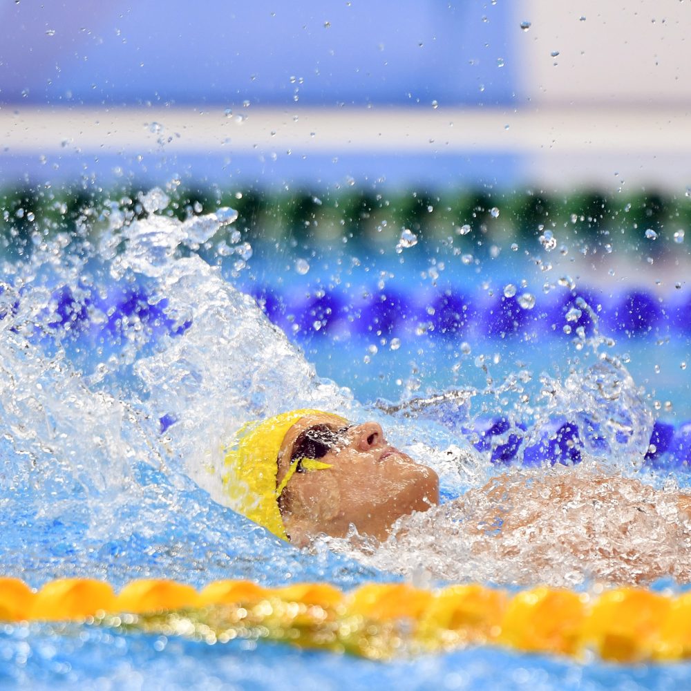 Male Para-Swimmer Logan Powell Competing at the Rio 2016 Paralympic Games