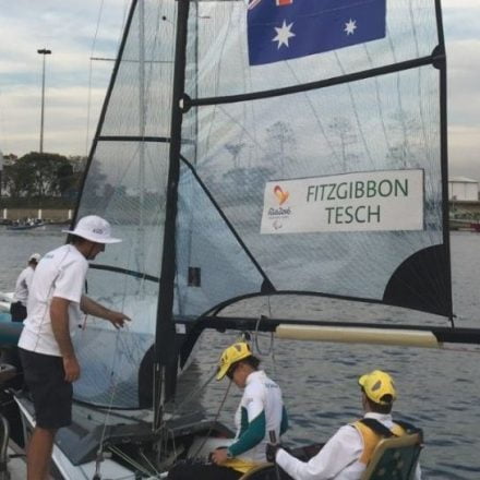 Tesch and Fitzgibbon successfully defend a Paralympic title