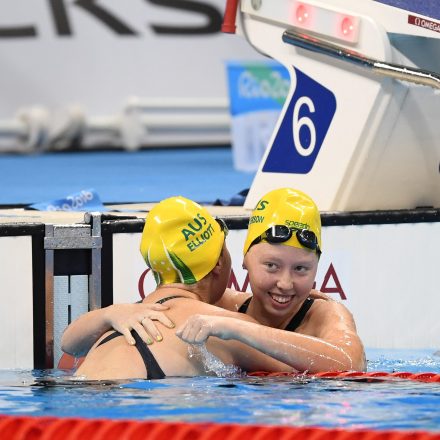 No luck needed for Patterson’s first gold and world record