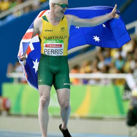 Paralympian Perris shines light on albinism