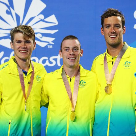 Disken leads Australian trifecta at Commonwealth Games
