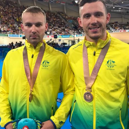 Para-cyclists claim Australia's first Gold Coast Para-cycling medal