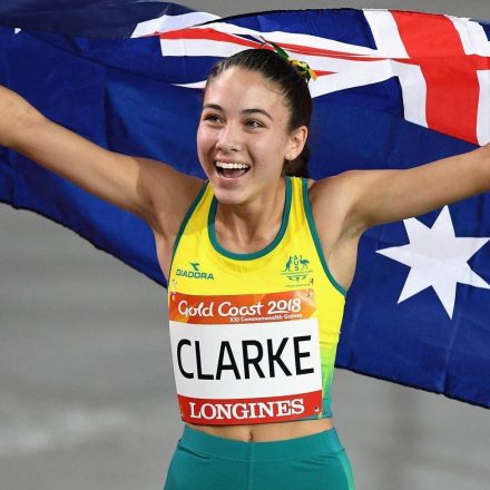 Surprise silver success for debutant Clarke