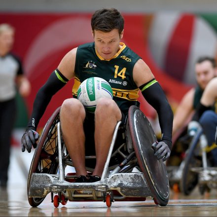 Steelers thrash Sweden to roll on at Wheelchair Rugby World Championships