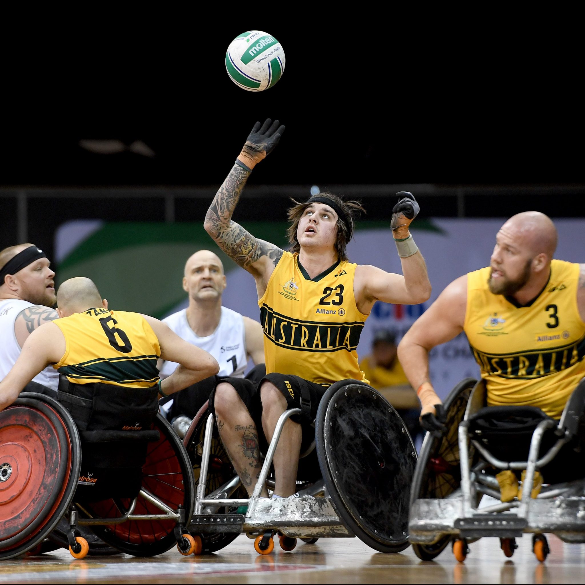 Australian Wheelchair Rugby Team Paralympics Australia