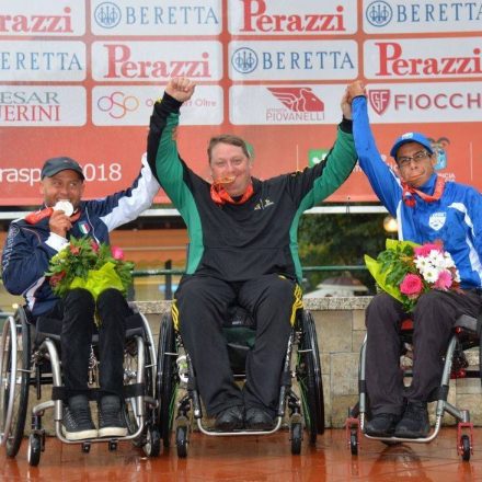 Brydon makes history at Shooting Para-sport Trap Championships