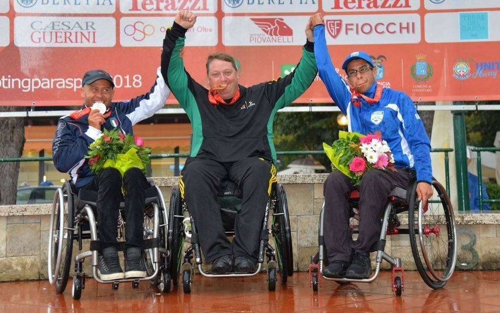 Brydon makes history at Shooting Para-sport Trap Championships