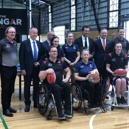 Bombers & APC welcome commitment to Paralympic athletes and enhanced community facilities at The Hangar