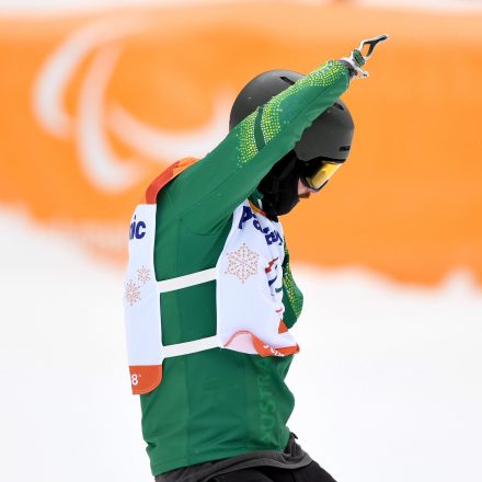 Day of firsts for Aussie Para-snowboarders in Dubai
