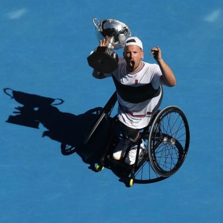 Alcott wins Australian Open title number five