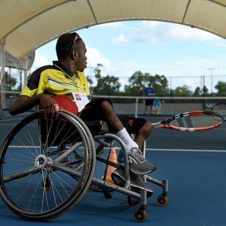 Wheelchair tennis aces lend helping hand to Timor Leste