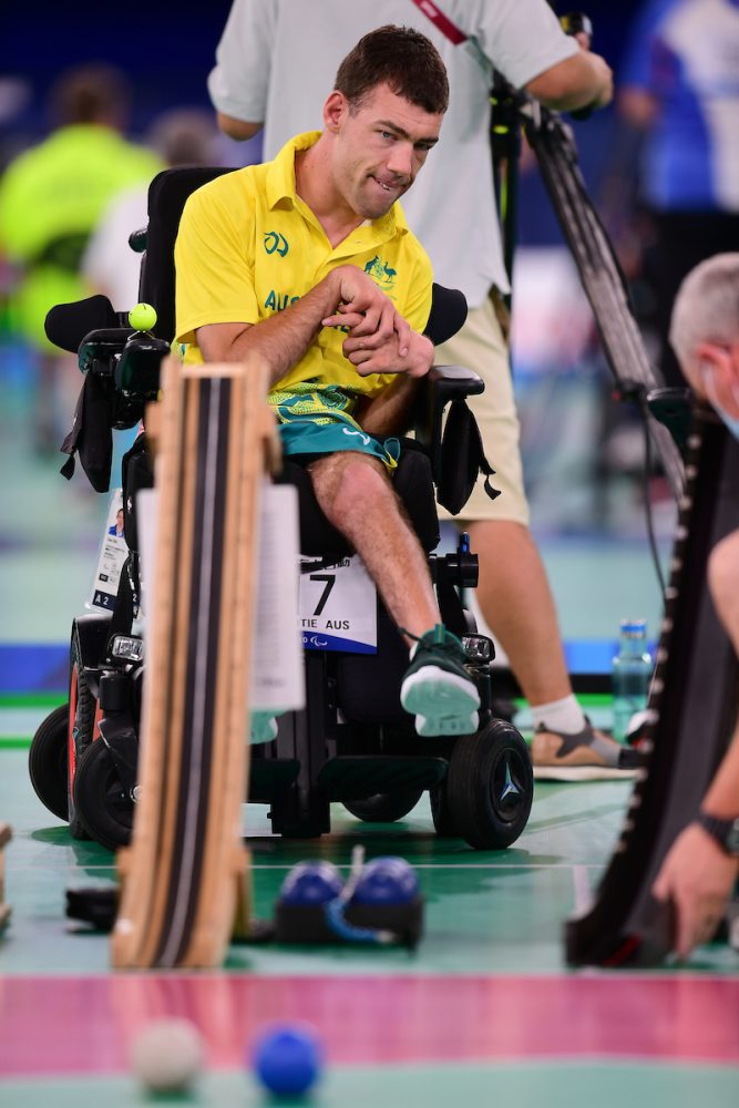 Male Boccia Player