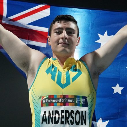 Anderson crowned world champion with record-breaking throw