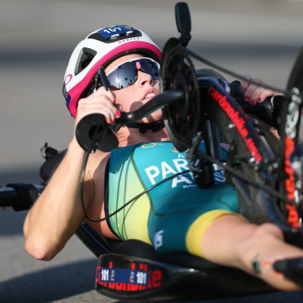Para-triathletes stamp their 2020 intentions in Newcastle