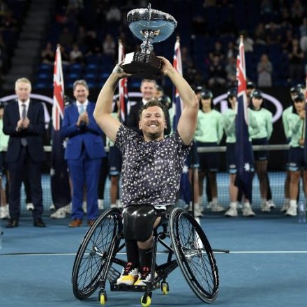 Six in a row for Dylan Alcott at Melbourne Park
