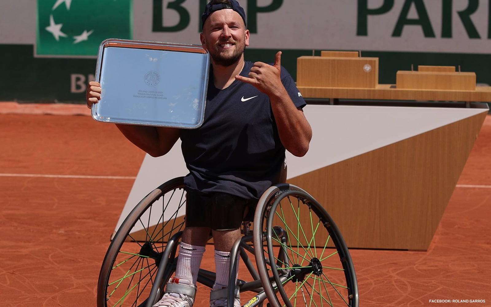 Alcott Wins Third Consecutive Roland Garros Title
