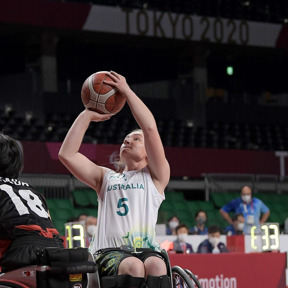 Female Para-Basketball Paralympian Jessica Cronje