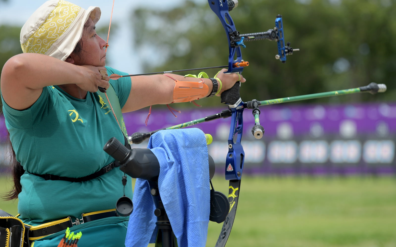 Heat And Humidity An Early Test For Aussie Para-Archers
