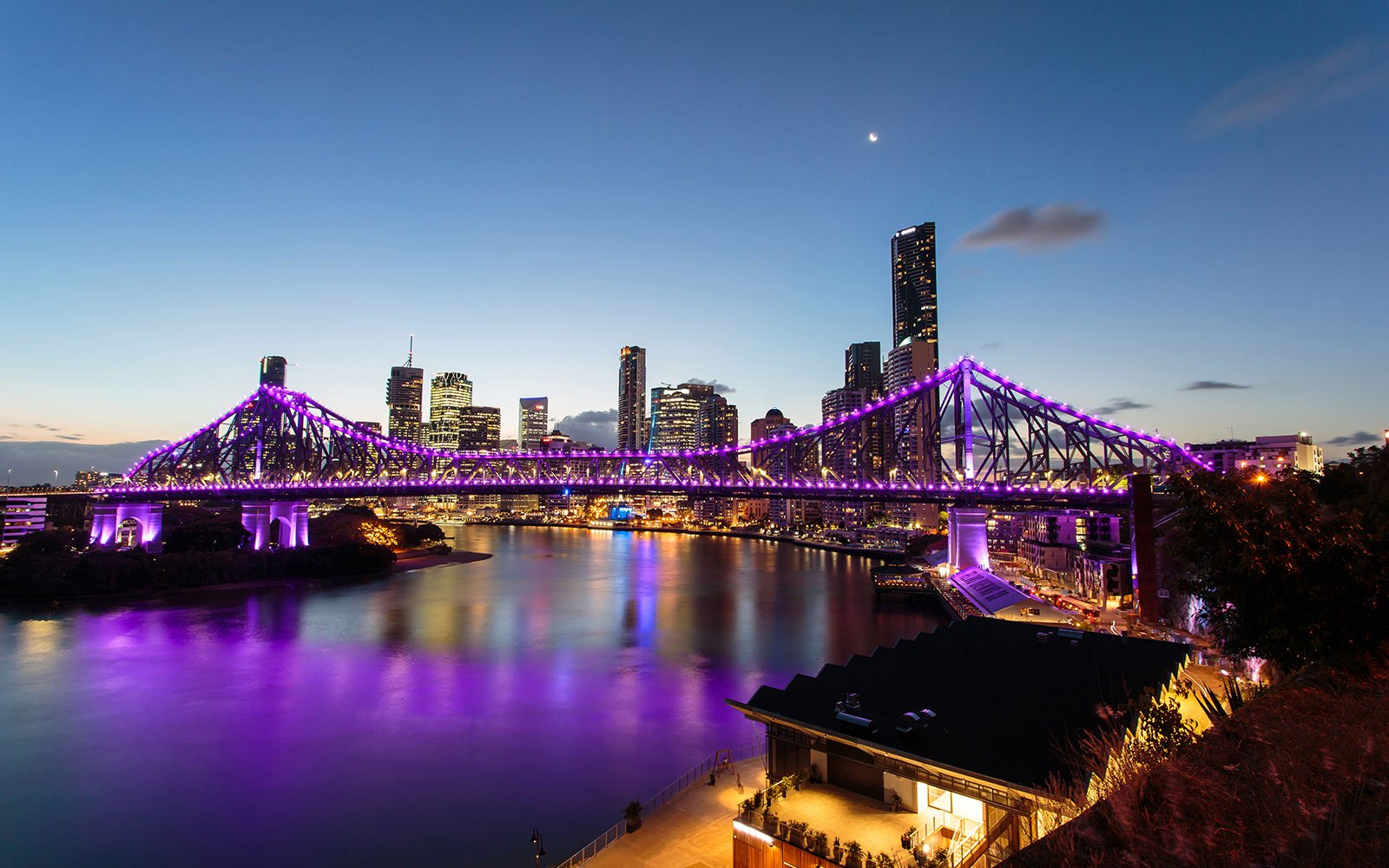 Australian landmarks light up purple to celebrate the world’s 1.2 billion people with a disability