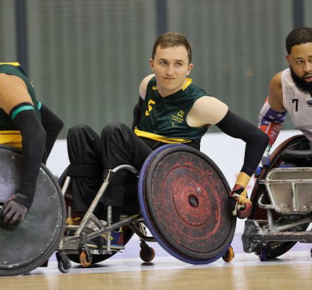 No Razzle-Dazzle Without Wheelchair Rugby Workhorses