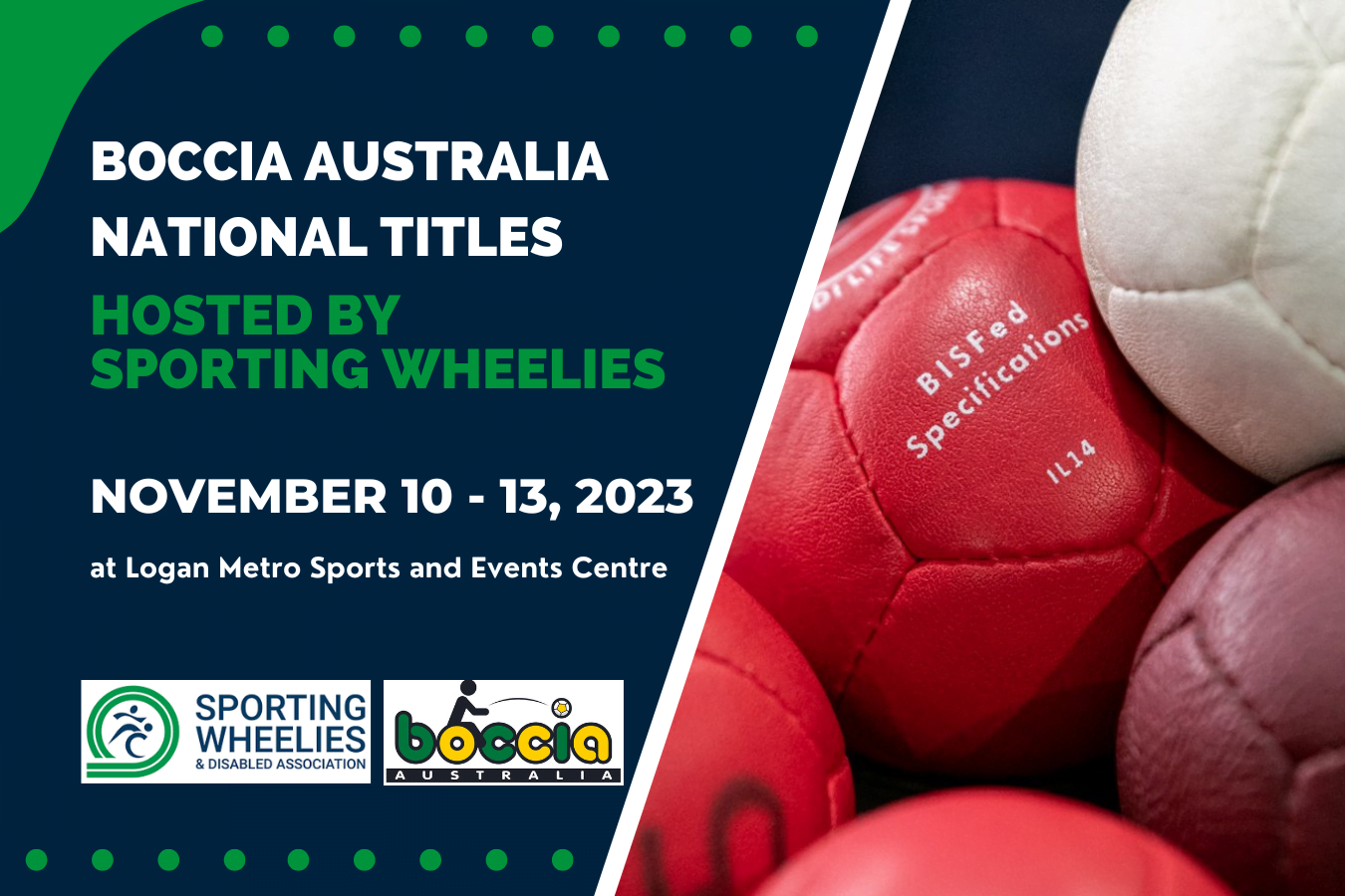 2023 Boccia Australia National Titles Paralympics Australia