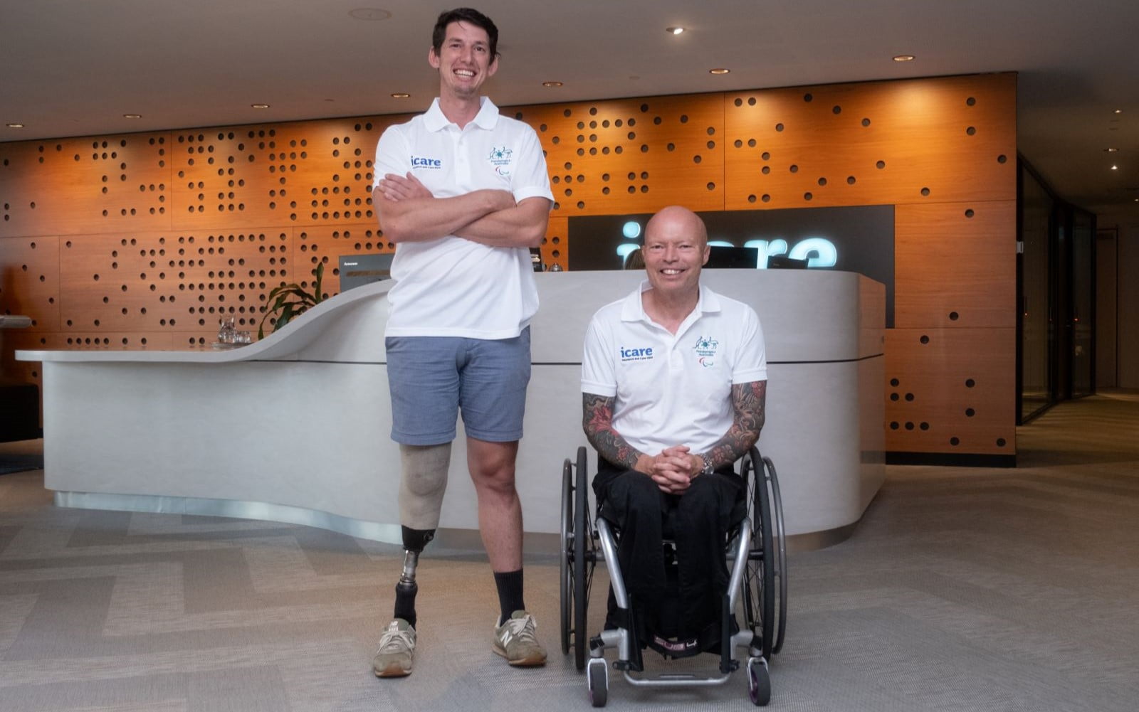Two new Paralympic speakers join the icare team