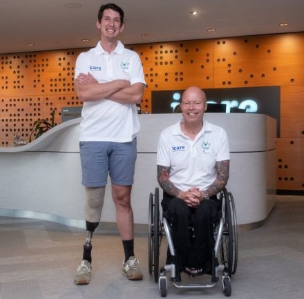 Two new Paralympic speakers join the icare team
