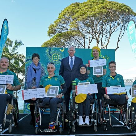 Governor-General Hosts Paralympic Archery Team Announcement