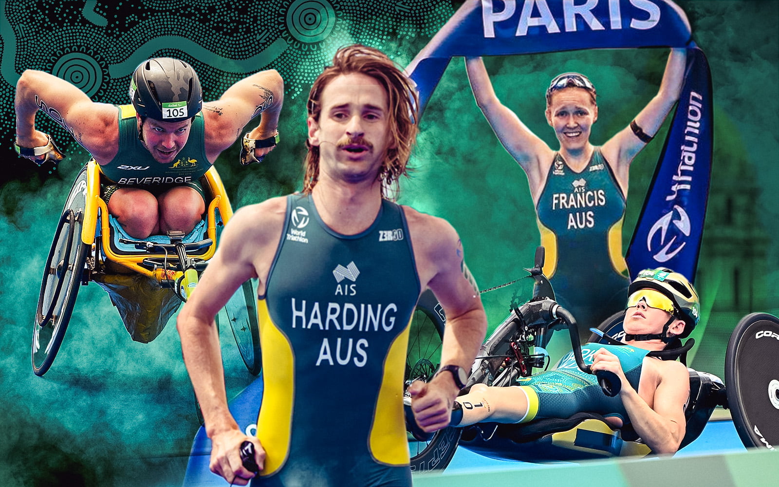 Paralympics Australia Announces Powerful Triathlon Team For Paris 2024 