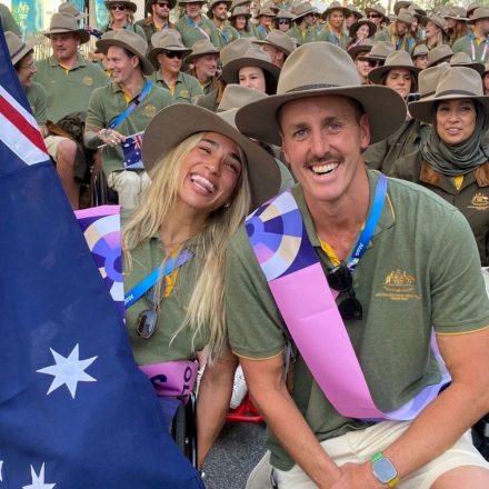 Warm Welcome For Aussies At Spectacular Games Opening 