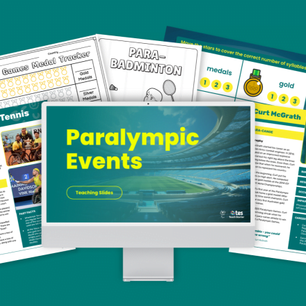 Ignite A Passion For The Paralympics In Your Classroom