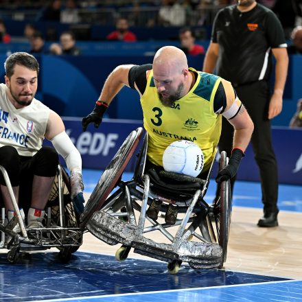 Wheelchair Rugby Gold Still Within Reach For Steelers