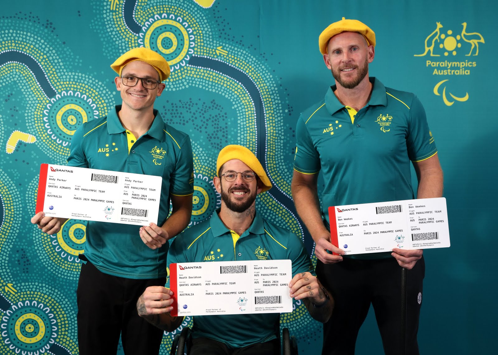 Wheelchair Tennis Trio Named To Represent Australia at Paris 2024