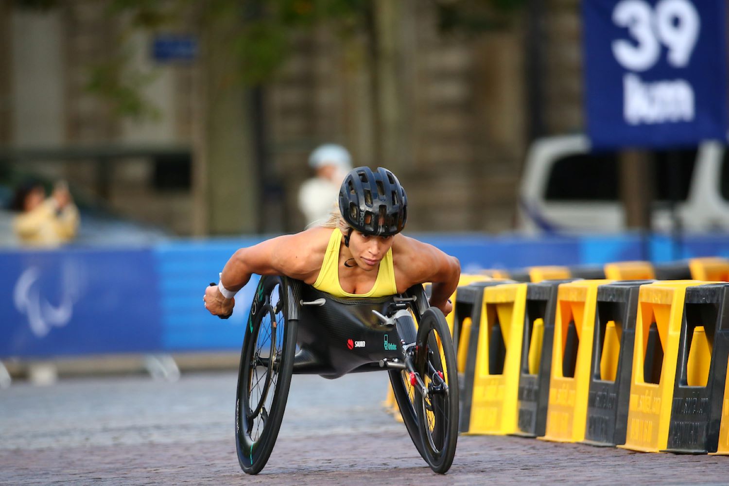 Madi Masters The Cobblestone Streets To Win Marathon Silver 