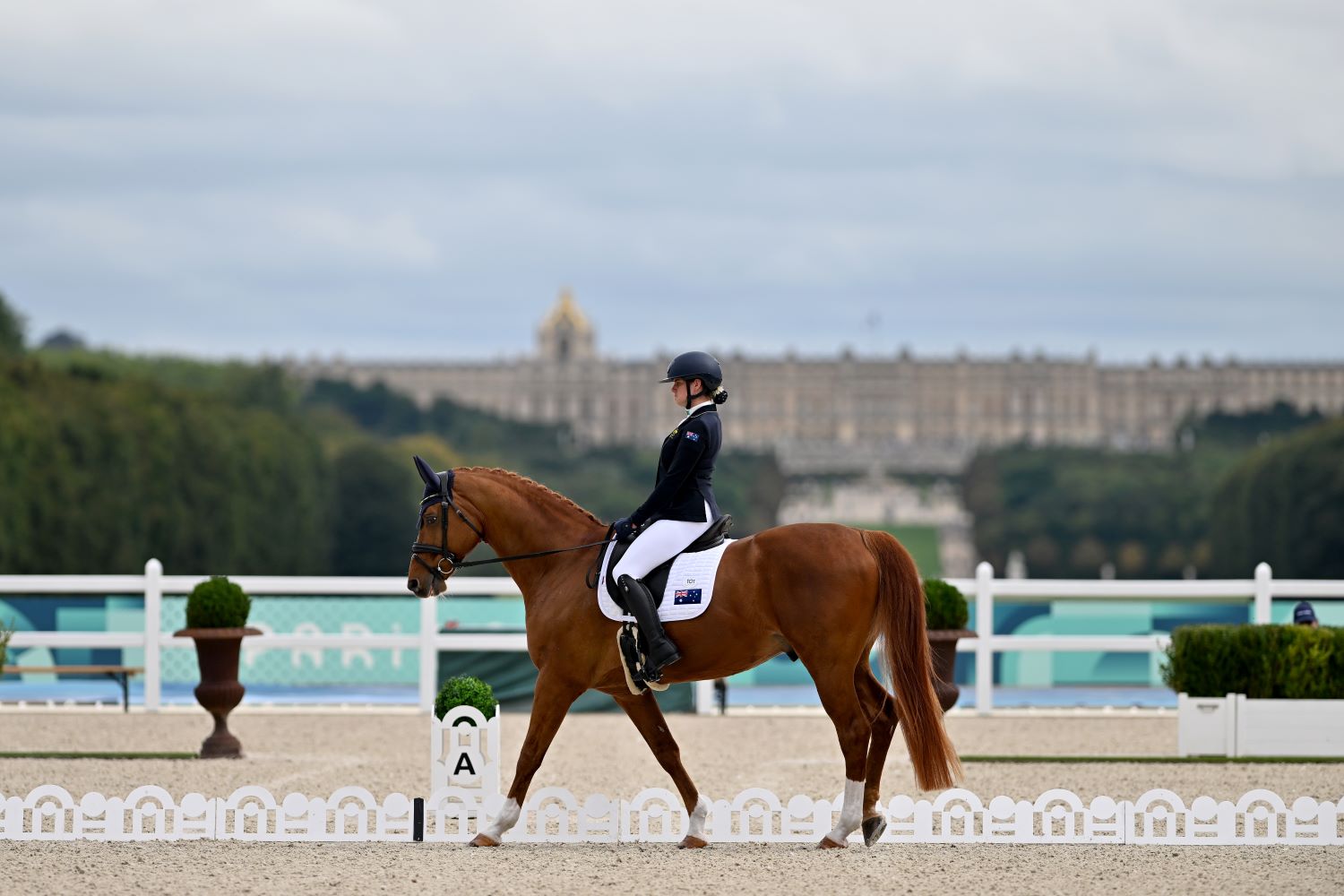 Australia’s Para-equestrian Team Start In Style At Beautiful Versailles