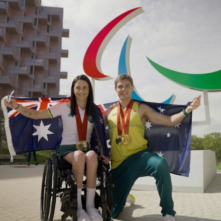 Closing Ceremony Flag Bearers Proud To Be Role Models