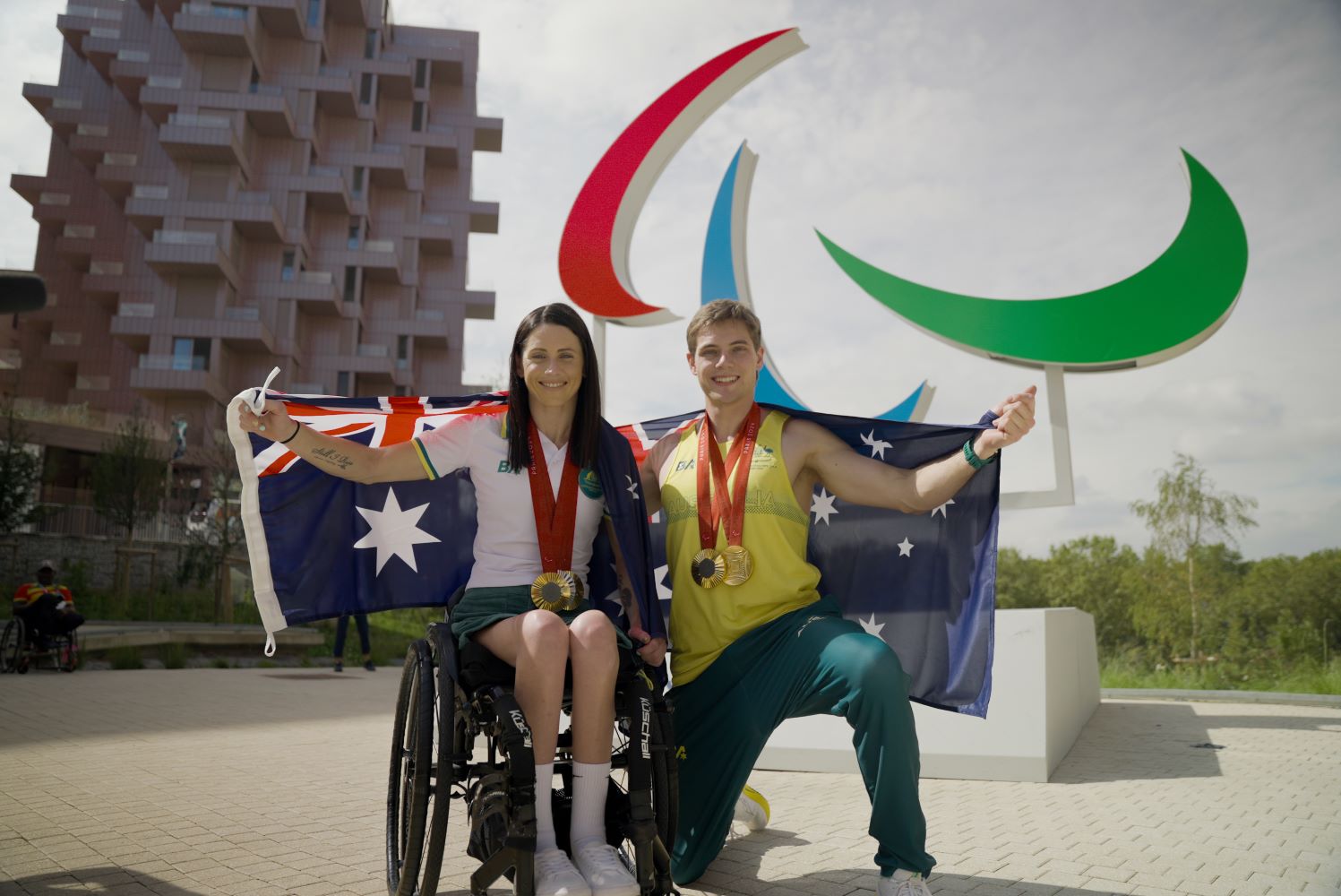 Closing Ceremony Flag Bearers Proud To Be Role Models